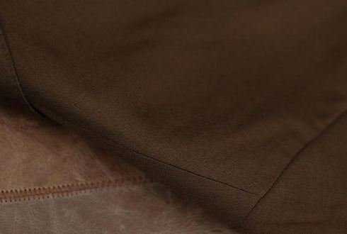 Brown Wool Double-Breasted Suit – Inspired by Classic Men’s Wool Suits Plus Size